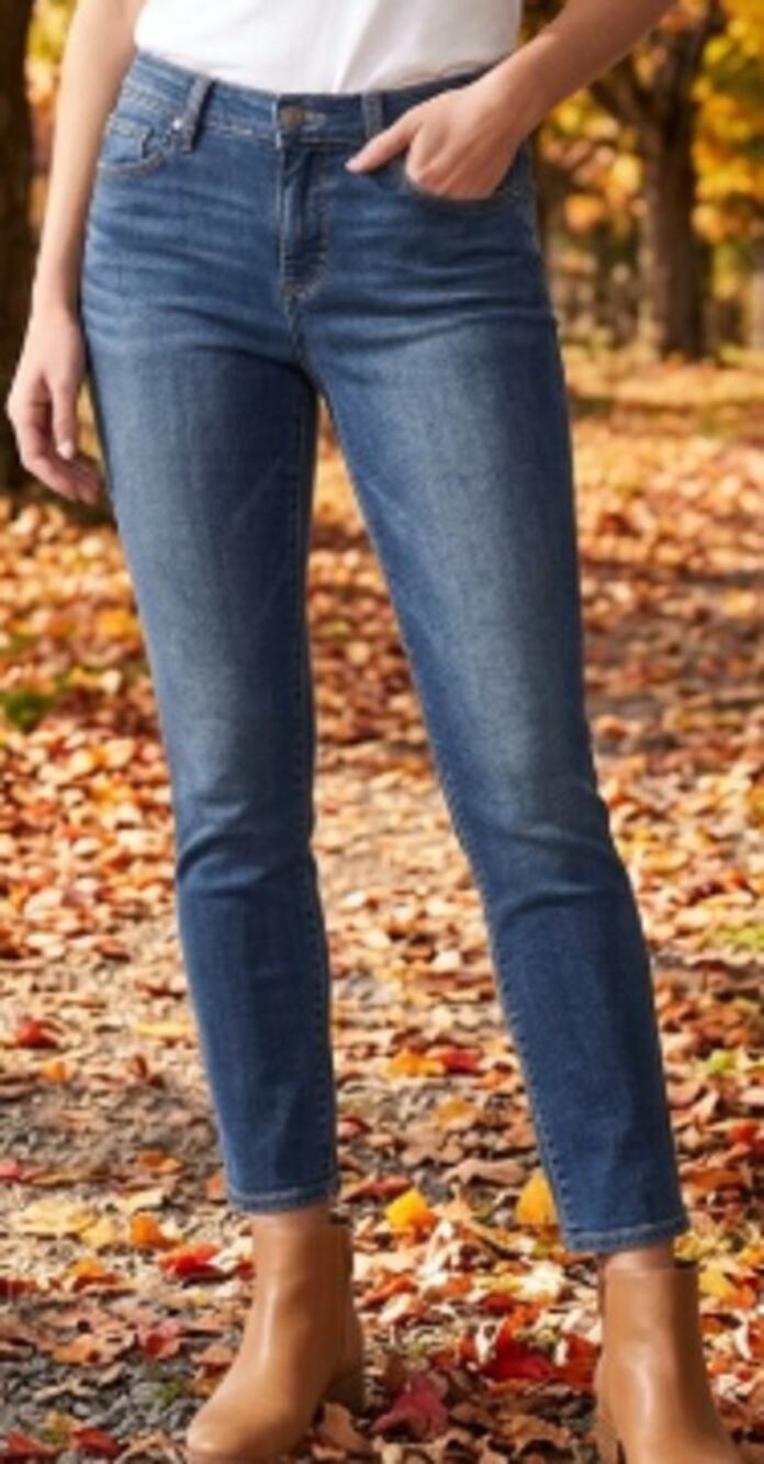 Paige Skyline Med. Wash Skinny Jeans sz 30